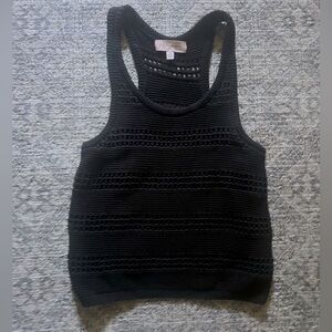 Philosophy Crochet Knit Tank Top